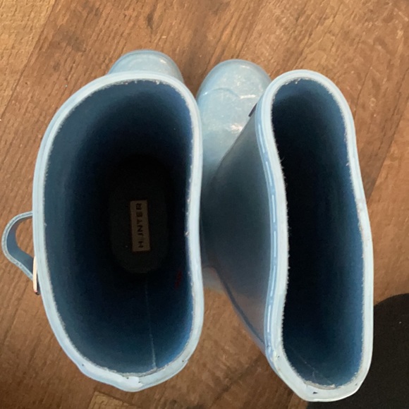 Hunter kids glitter boots size 10 - Picture 4 of 5